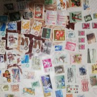 152 броя пощенски марки разни, снимка 1 - Филателия - 35028031