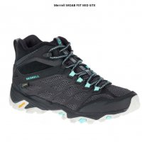 туристически обувки Merrell Moab FST Mid GTX granite  номер 37-38, снимка 6 - Други - 39286437