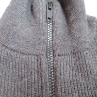 The Kooples марков френски дебел тъмно сив пуловер от мерино., снимка 2 - Пуловери - 38578770