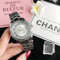 Луксозен дамски ръчен часовник Rolex, стилен Ролекс , водоустойчив, снимка 7 - Дамски - 37074456