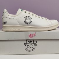 Нови ADIDAS STAN SMITH ANDRE SARAIVA Leather Shoes 42, снимка 13 - Кецове - 42849650