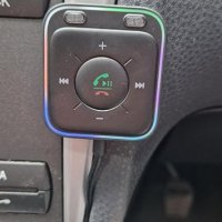 Нов Bluetooth 5.3 Адаптер Двойни Микрофони Разговори Музика кола автомобил, снимка 9 - Друга електроника - 43572806