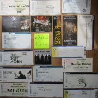 Колекционерски билети на Depeche Mode, Nick Cave, U2 и мн. др. , снимка 15 - Колекции - 28538293