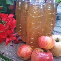 Натурален домашен ябълков оцет, снимка 2 - Домашни продукти - 37944546