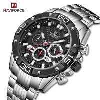 Мъжки часовник NaviForce Хронограф NF8019 SB. , снимка 2 - Мъжки - 34778820