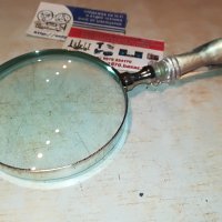 поръчана-лупа инокс стъклена дръжка-внос германия 2807211025, снимка 9 - Антикварни и старинни предмети - 33648452