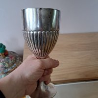 Сребърна чаша сребърен бокал, снимка 5 - Антикварни и старинни предмети - 39968826