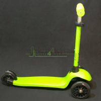 Детска зелена тротинетка, снимка 4 - Детски велосипеди, триколки и коли - 44920824