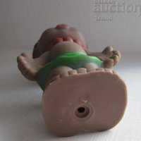 негърче негър дете СТАРА гумена играчка модел фигура гума, снимка 2 - Колекции - 28880130