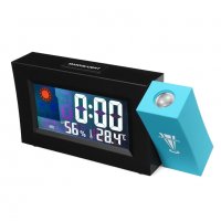 Дигитален часовник Square Clock, цветен дисплей, снимка 1 - Други стоки за дома - 38377979