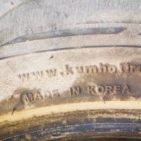 ПРОДАВАМ ГУМА KUMHO 235/55/R19 101H M+S SUV DOTа е на снимките , снимка 2 - Гуми и джанти - 33454766