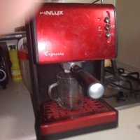 Кафе машина еспресо Finlux Expresso, снимка 3 - Кафемашини - 43231408