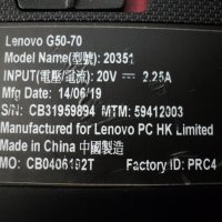 Lenovo G50-70, снимка 9 - Части за лаптопи - 28544204