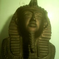 Фараон бронз А1329 Бюст, снимка 1 - Колекции - 27160804