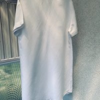 Удобна бяла рокля-туника лен и вискоза, снимка 5 - Рокли - 37195212