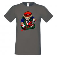 Мъжка тениска Mario VS Monster Игра,Изненада,Подарък,Празник,Повод, снимка 16 - Тениски - 37236957