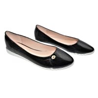Дамски пантофки в черно ниски, снимка 2 - Дамски ежедневни обувки - 44058405
