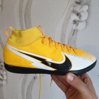 футболни обувки NIKE MERCURIAL SUPERFLY 7 ACADEMY IC  номер 37,5-38, снимка 14 - Футбол - 35653033