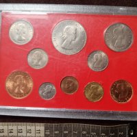 Лот,гланц,UNC,Англия,1965-67, Чърчил, монети, снимка 3 - Нумизматика и бонистика - 43377762