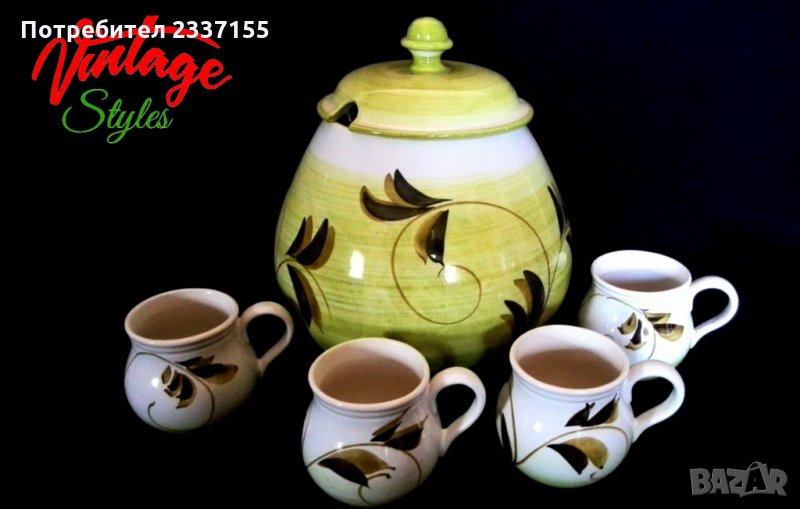 Керамичен съд за пунш, снимка 1