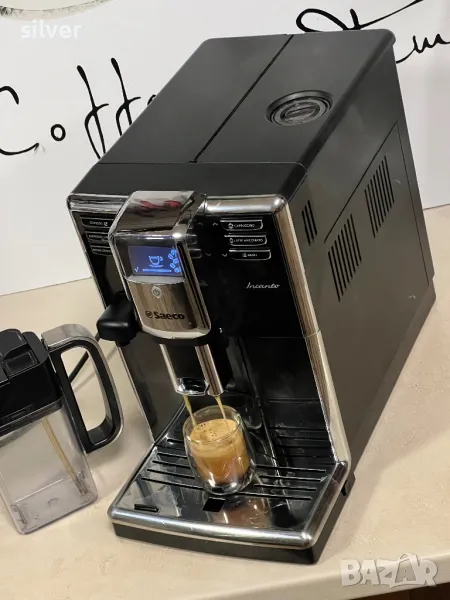 Кафемашина кафе автомат Saeco ıncanto с гаранция, снимка 1