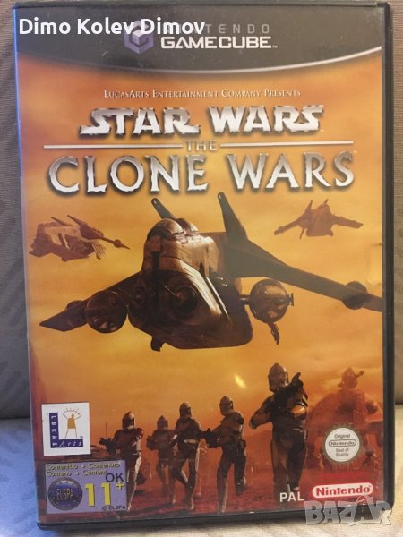 Star Wars Clone Wars Nintendo GameCube Wii , снимка 1