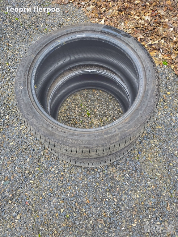Гуми Lassa 245/45 R19 – като нови, снимка 1