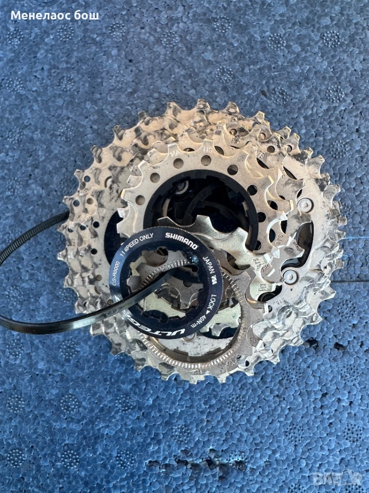 Shimano ULTEGRA 11-speed шосейна касета – CS-R8000, снимка 1