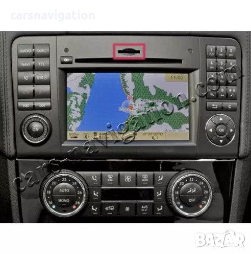 Диск за България карти Мерцедес Mercedes NTG 2.5 A B CLK CLS E G GL ML, снимка 1
