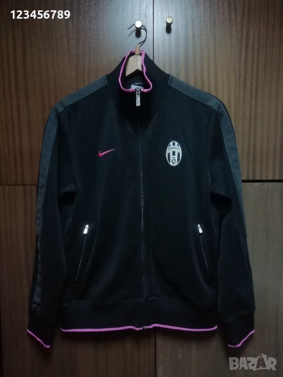 Juventus N98 Nike 2011/2012 оригинално горнище Ювентус черно/розово, снимка 1