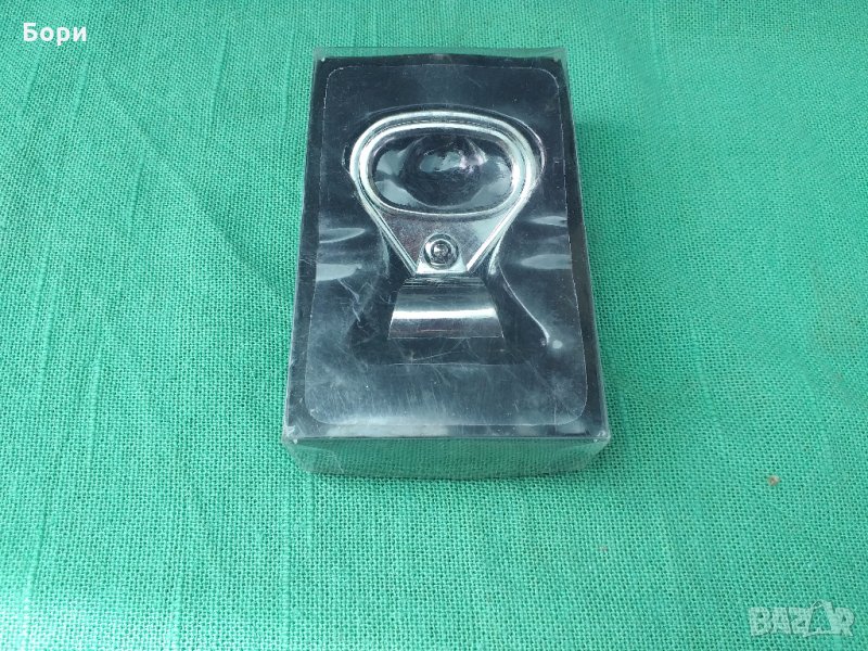 Метална никелирана отварачка, снимка 1