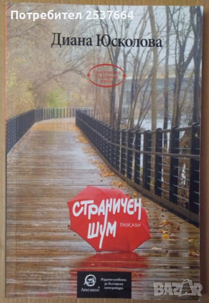 Страничен шум Разкази  Диана Юсколова, снимка 1