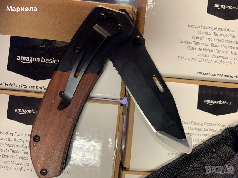 Amazon tactikal knife Джобно ножче / Сгъваемо джобно ножче / Нож с Калъф, снимка 1