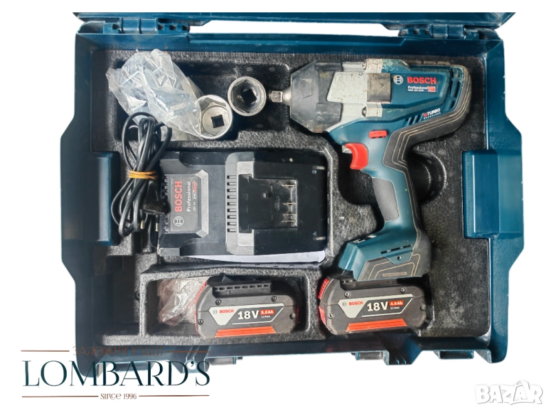 Гайковерт Bosch GDS 18V-1000, снимка 1