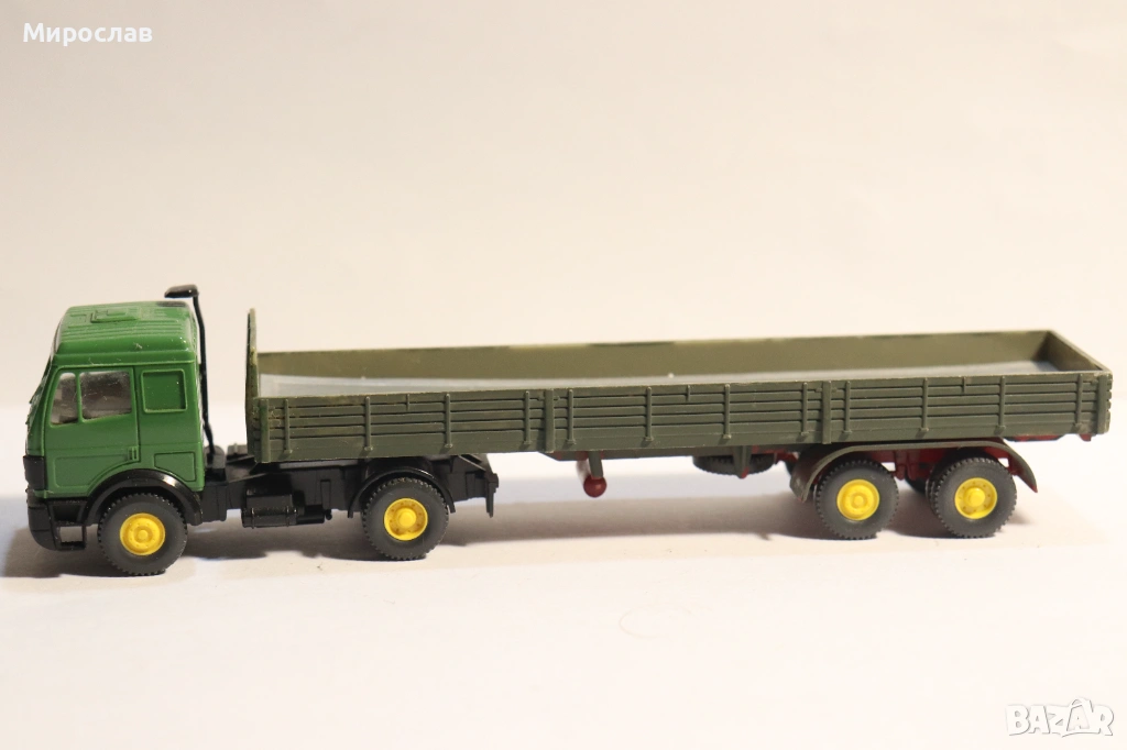 WIKING H0 1/87 MERCEDES BENZ КАМИОН КОЛИЧКА МОДЕЛ, снимка 1