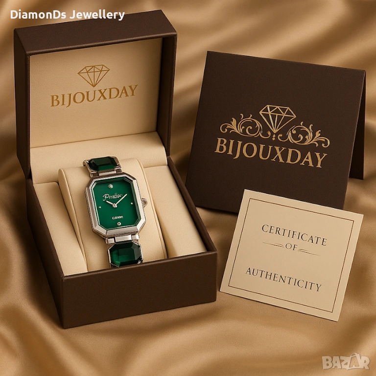 Emerald Classic Watch 💚 | дамски часовник, снимка 1