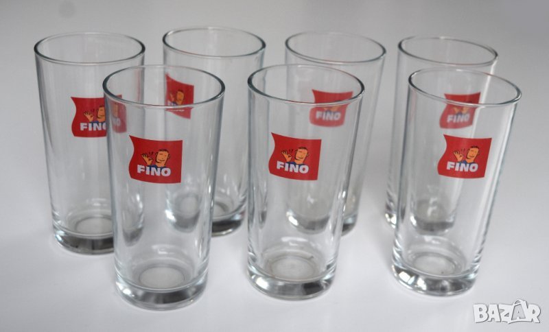 Комплект стъклени чаши 6 броя, снимка 1