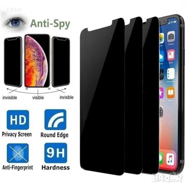 Anti-spy стъклен протектор за Iphone 14,14pro,14plus,14 pro max, снимка 1