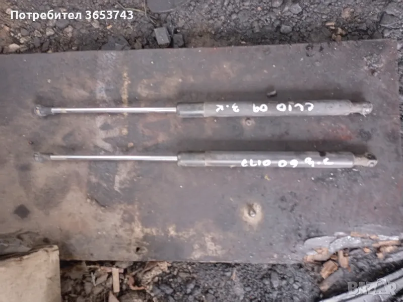 Renault Clio 2005-2009 амортисьори заден капак, снимка 1