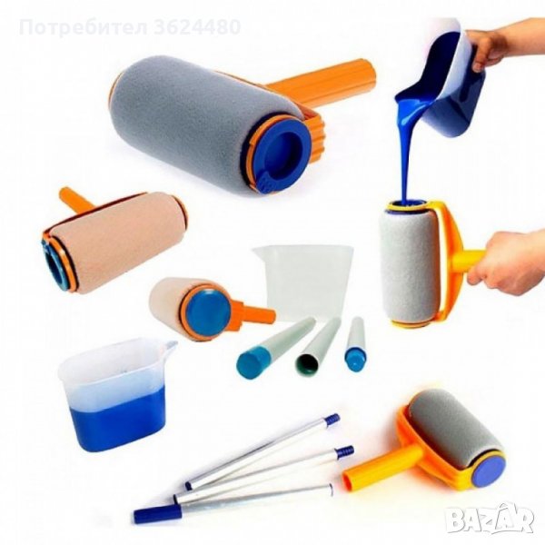  ВАЛЯК С РЕЗЕРВОАР ЗА БОЯДИСВАНЕ, снимка 1