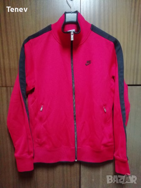 Nike оригинално мъжко червено горнище размер М , снимка 1
