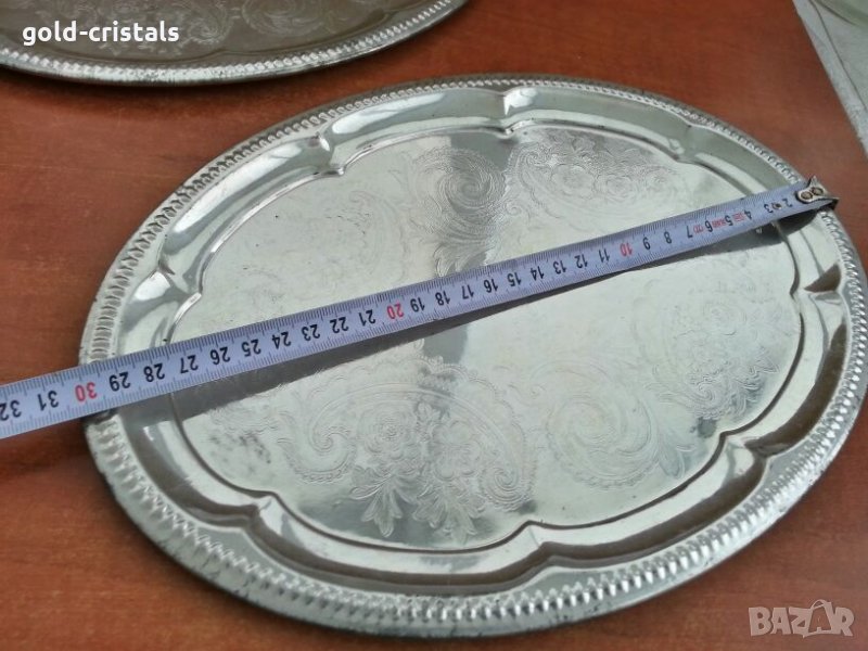 стар метален поднос , снимка 1