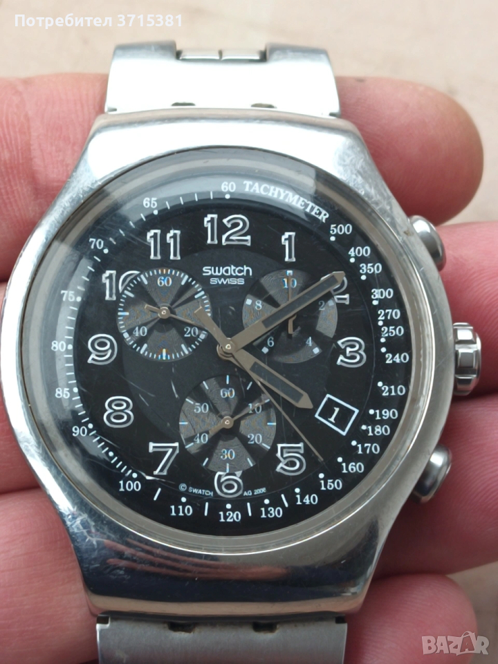 Часовник SWATCH хронограф, снимка 1