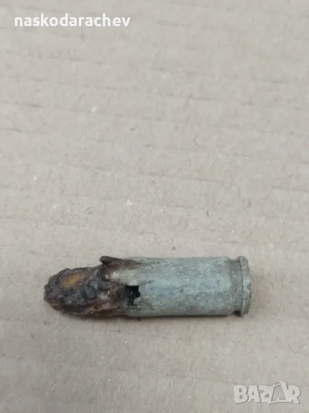 Стар патрон за боен пистолет от едно време , снимка 1