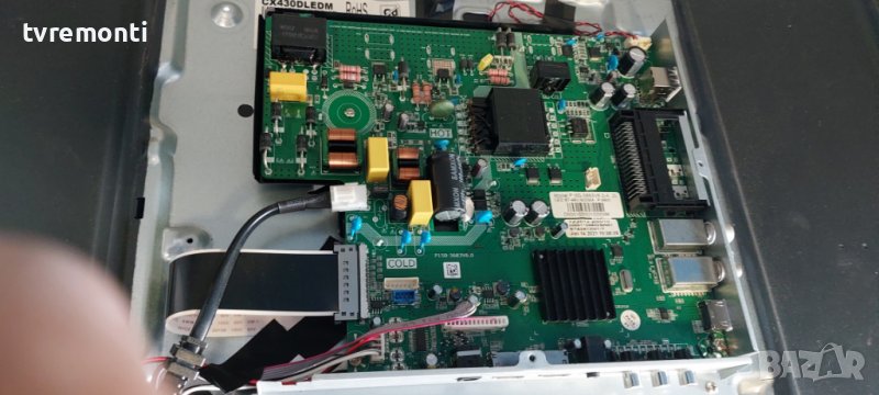 MAIN BOARD P150-3683V6.0 Salora 43UHL2800 DISPLAY CX430DLEDM, снимка 1