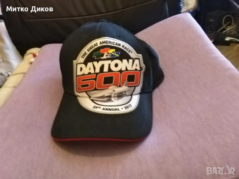 Дейтона Наскар 2017 г. маркова шапка регулируема нова, снимка 1