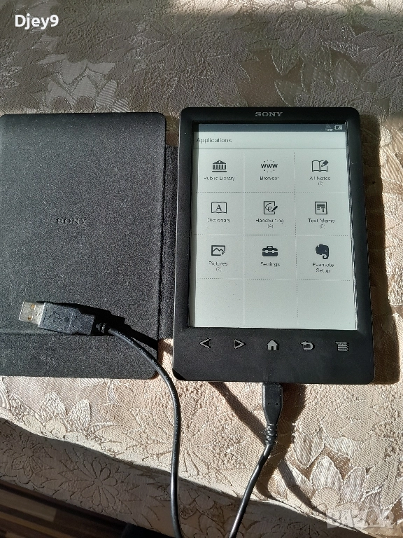 Sony e reader е книга, снимка 1