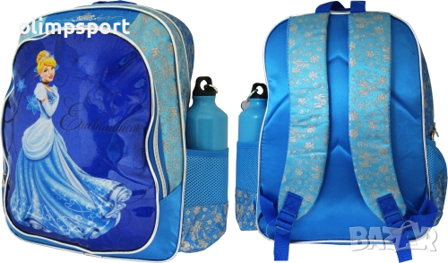 Раница ученическа 3в1 Enchatment 42х32х12см с 1 преграда, 2 странични и 1 преден джоб с несесер и ча, снимка 1