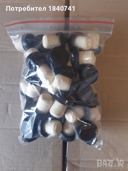 Коркови тапи 19Х27 с пластмасова глава , снимка 1