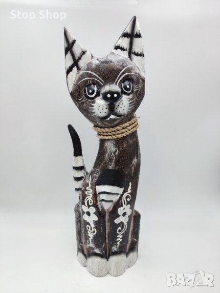 Котка дърворезба Индонезия , снимка 1